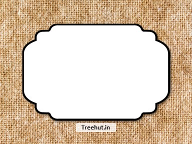 Fabric Texture Free Printable Labels, 3x4 inch Name Tag